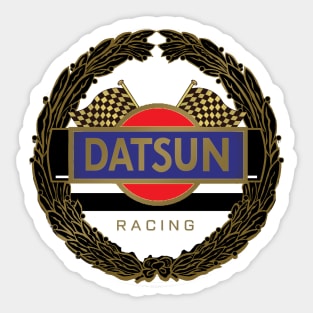 Vintage Datsun Racing Wreath Sticker